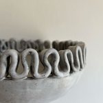 Ribbon Top Bowl - Grey - Image 2