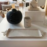 Long Rectangle Tray with Spikey Frills - White - Image 3