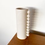 Beaded Vase - White - Image 3