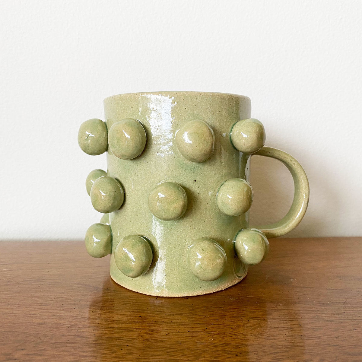 Salto-mug-solidgreen1 Bobble Mug - Green - Image 1