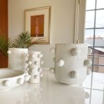Giant Pom-Pom Vessel - White - Image 4