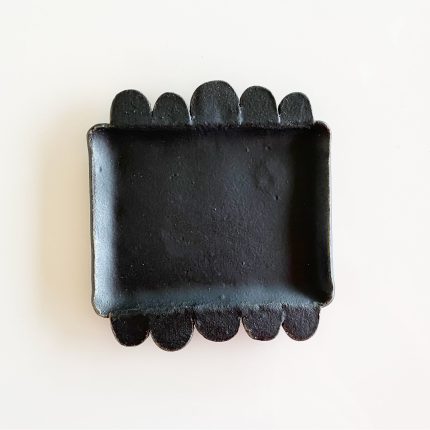Scallop Tray - Black