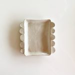 Scallop Tray - White