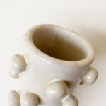 Skinny Bobble Vase - White - Image 2