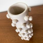 Skinny Bobble Vase - White - Image 4