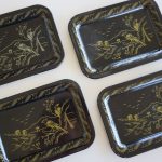 Set of 4 Chinoiserie Trays - Image 3