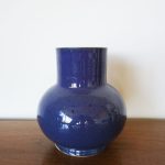 Small Vintage Blue Vase - Image 2