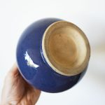Small Vintage Blue Vase - Image 3