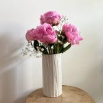 Ribbed Vase