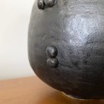 Tiny Dotted Round Vase - Black - Image 4
