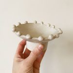 Petite Beaded Pedestal Dish - Image 3