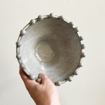 Beaded Edge Bowl - Grey - Image 2