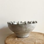Beaded Edge Bowl - Grey - Image 4