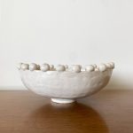 Beaded Bowl - White - Image 3
