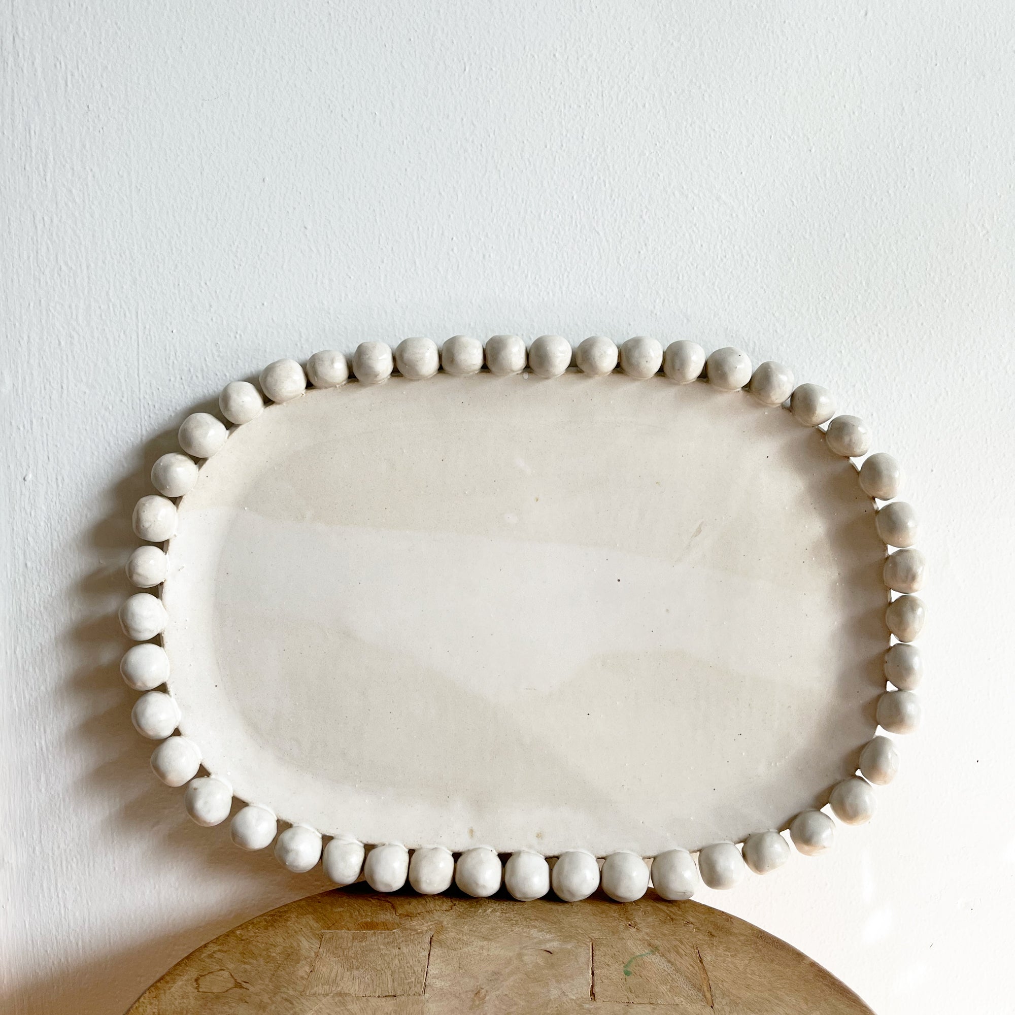 salto-beadedplatter1 Beaded Serving Platter - Image 1