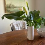 Beaded Vase - White - Image 4