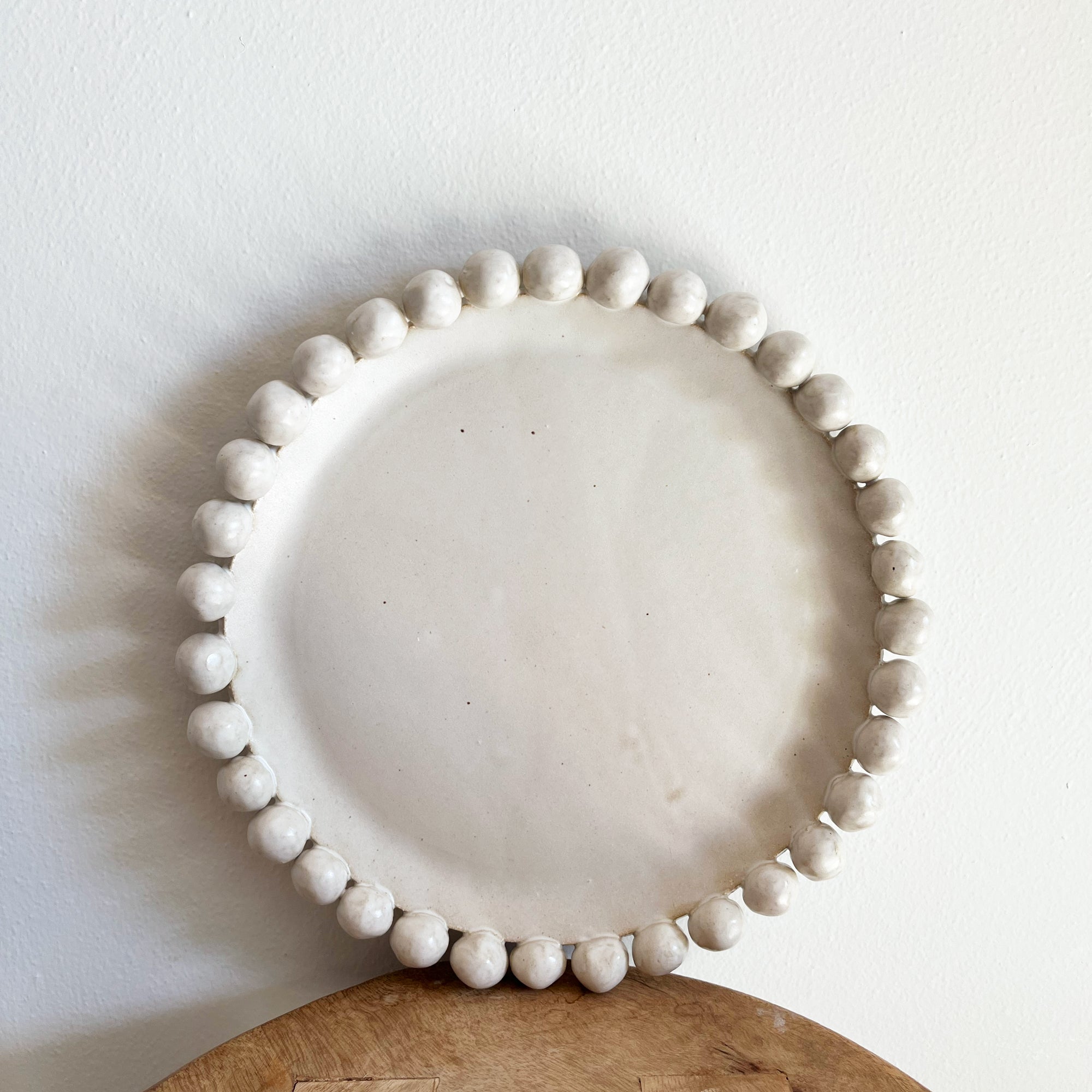 salto-beadedxl Beaded Rim Plates - Image 1