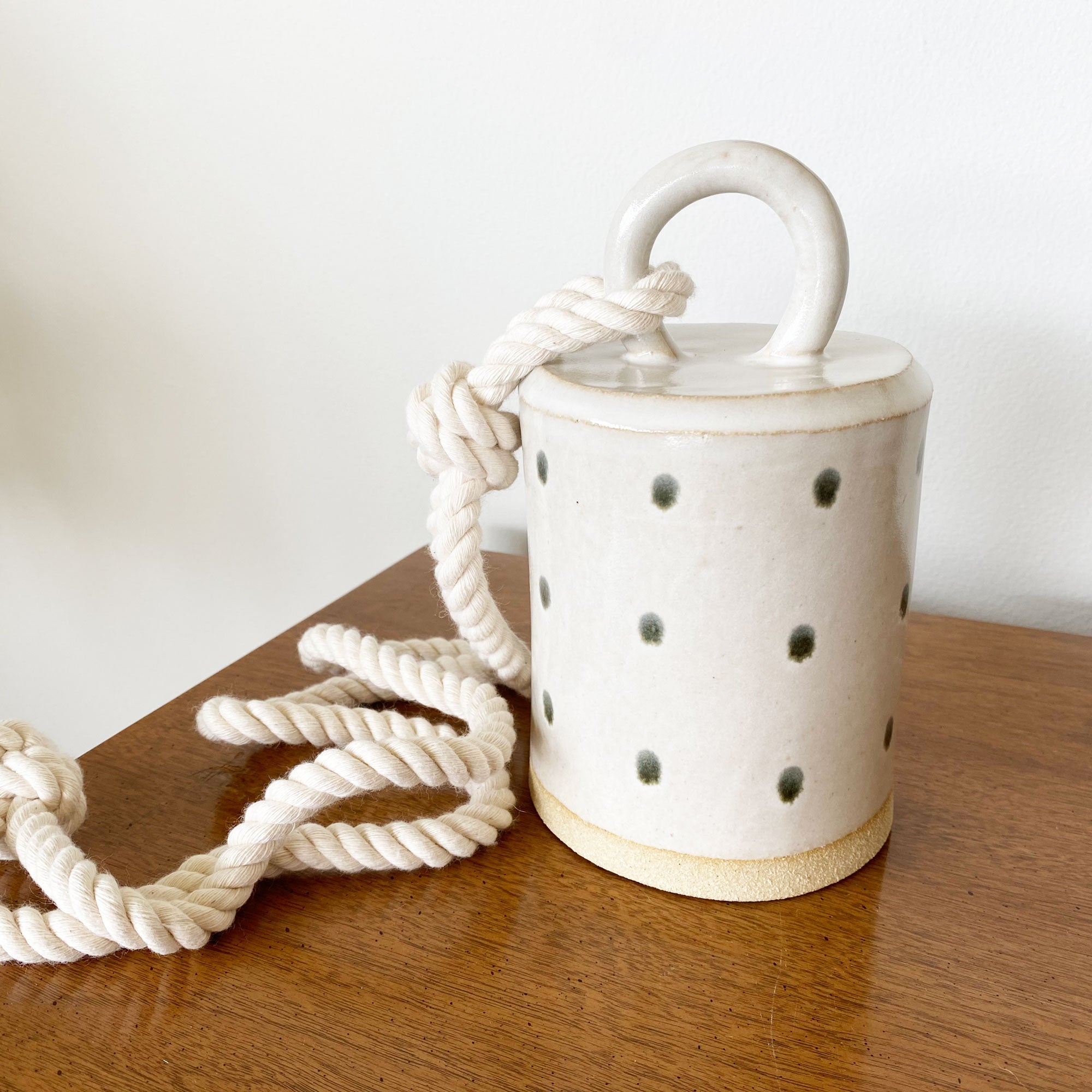 salto-bell-polkadots2 Ceramic Bell - Dots - Image 1