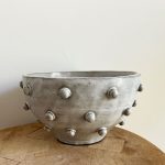 Dottled Bowl - Grey