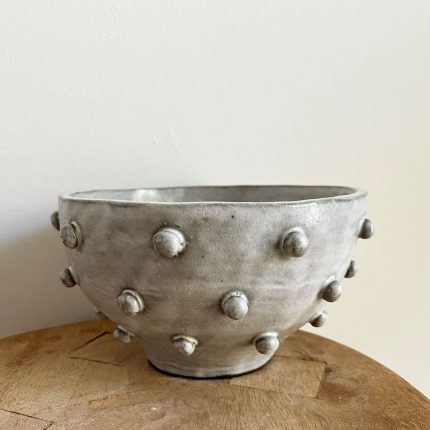 Dottled Bowl - Grey