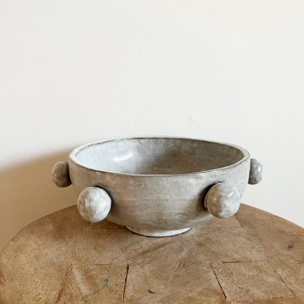 OOPS! Grey Bobble Bowl