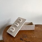 Abstract Ceramic Box - White - Image 3