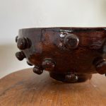 Bobble Texture Bowl - Rich Brown - Image 2