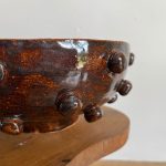 Bobble Texture Bowl - Rich Brown - Image 4