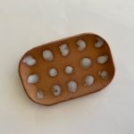 Brown & White Dotted Tray - Image 2