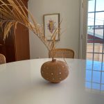Dotted Brown Vase - Image 4