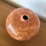 Rustic Brown Round Vase - Image 4