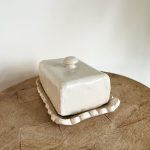 Scalloped Butter Dish - Image 2