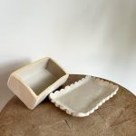 Scalloped Butter Dish - Image 3