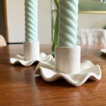 WHOLESALE Ruffle Candle Holders - Image 3