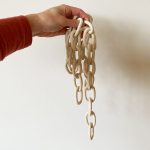 Small Porcelain Chain - White - Image 4
