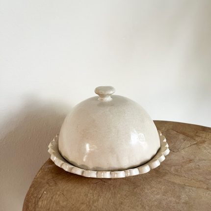 Round Butter Dish or Cheese Keeper