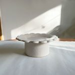 Petite Scalloped Pedestal Plate - Image 3