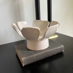 Deep Grooves Pedestal Dish - Image 4