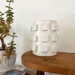 Cubed Vase - White