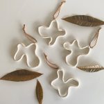 Doodle Ornament - White