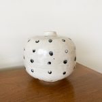 Dotted Round Vase