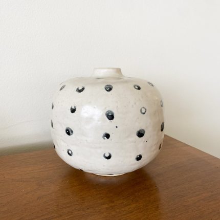 Dotted Round Vase