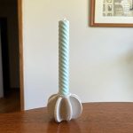 CELINA Finned Taper Candle Holder - Image 2