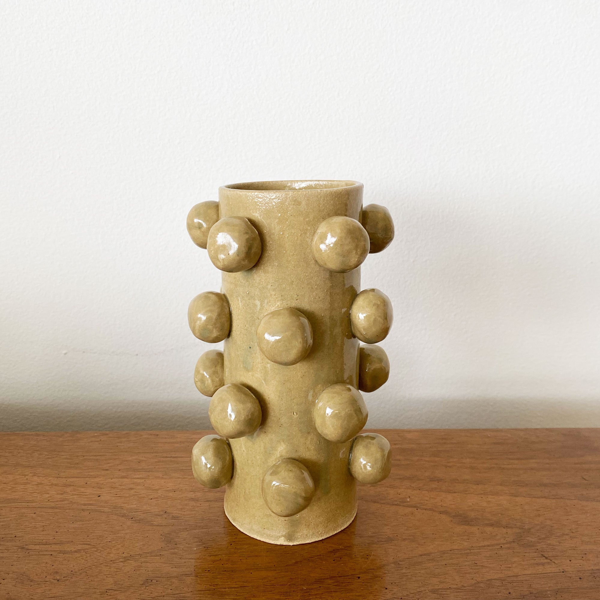 salto-greenbobbletall Bobble Vase - Green - Image 1