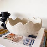 Irregular Edge Bowl - White - Image 5