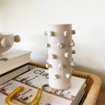 Knobbed Vase - White - Image 3