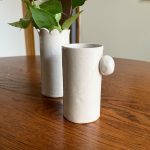 Knob Bud Vase - White - Image 3