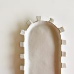 Large Pill Tray with Squares - White
