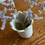 Large Scallop Vase - White - Image 2