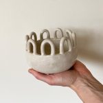 Tall Loops Bowl - White - Image 4